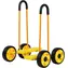 MERCO Laufrad mit Griffen, gelb / Belastbarkeit 50 kg / ab 3 Jahren / 43 x 34 x 58 cm