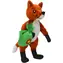 MORAVSKÁ ÚSTŘEDNA Plüschtier Intelligente Patin Fuchs / 35 cm / ab der Geburt