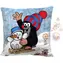 MORAVSKÁ ÚSTŘEDNA Kissen Maulwurf Winter / 30 x 30 cm / Textil / Vorschulkinder
