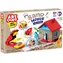 Bino Kinetic Sand Haus / Set mit Werkzeugen / 750 g / ab 3 Jahren