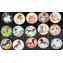 Orion Runde Tiermagnete / 4 cm / Hunde, Katzen, Pferde / ab 3 Jahren