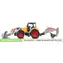 Orion Traktor mit Lader und Bagger / 2 Schaufeln / 41 cm / Kunststoff / 3+