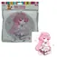 Sparkys Diamantmalerei-Puppe in Rosa / Diamantmalerei / 20x20 cm