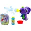 BUBBLE FUN Seifenblasenmaschine Dinosaurier lila / Seifenblasenmaschine / Mit 60 ml Nachfüllpackung / Kunststoff / Ab 3 Jahren