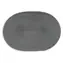 Continenta Ovales Platzset Dunkelgrau / Platzsets / Synthetische Fasern / 45 x 31 cm