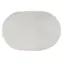 Continenta Ovales Platzset Hellgrau / Platzset / Synthetische Fasern / 45 x 31 cm
