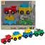 SPARKYS BABU Zirkuszug / Holz / 3 Waggons / ab 3 Jahren