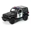 SPARKYS Metallmodellauto Jeep Wrangler Polizei 2018 / Metall / rückwärtsgang / ab 3 Jahren