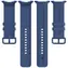 Tactical Silikonarmband für Samsung Galaxy Watch 8/9, Blau / Armband