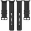 Tactical Silikonarmband für Samsung Galaxy Watch 8/9, Schwarz / Armband