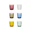 GUZZINI Waschtischglas niedrig / 6-teiliges Set / ISCC+