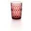 GUZZINI Hoher Glas-Schminktisch, lila / Muster 1