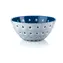 Guzzini LE MURRINE blau, weiß / Schale / Acryl / 3-Farben-Technik /  20 cm