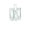 GUZZINI Geschirr TWO-TONE EVERYDAY klar / 18,5 x 14 x 24 cm / Glas, Acryl
