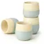 Goodwei Fuji Blue / Keramiktassen-Set / 4-teilig / 200 ml