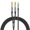 Orico AX2N schwarz / Audiokabel / 3,5-mm-Klinkenstecker - 2x 6,5-mm-Klinkenstecker / 1 m