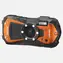 Ricoh WG-80 orange / Besonders robuste Kamera / 5-fach Zoom / 2,7"-LCD