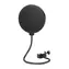 Neewer 40036394EU B-3 schwarz / Mikrofon-Popfilter / Doppellagiges Gitter / Flexibler Arm 300 mm