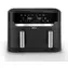 TEFAL Easy Fry Dual XXL EY9428E0 schwarz / Heißluftfritteuse / Doppelt / 2020 W / 11 l / LCD-Touchscreen
