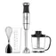 Taurus Bapi 1500 Luxe XL PLUS schwarz / Stabmixer / 1500 W / 20 Geschwindigkeitsstufen / Turbo / Zerkleinerer und Schneebesen
