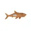 animALL Spielzeug Babyhai Naturleder 22x10 cm