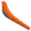 Dog Fantasy Spielzeug - Quietschvogel Orange-Blau 32 cm 