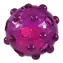 Dog Fantasy Toy - Leuchtball aus TPR-Gummi lila 8 cm