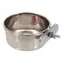 Dog Fantasy Edelstahl-Schraubnapf 330 ml / Durchmesser 9,8 cm