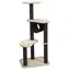 Magic Katzenliege Sabina beige-schwarz 55x40x125cm