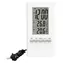 Solight TE09 weiß / Thermometer & Temperatur / großes Display / Datum / Uhrzeit