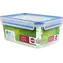 Emsa Clip & Close 2,3 l blau / Lebensmittelbehälter / BPA-FREI