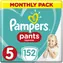 Pampers Pants Monatsbox (152 Stück) / Windelhosen / Größe 5 (12-17 kg)