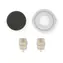 Polti -Ersatzset mit 2 Antikalkfiltern + 1 Saugfilter für Polti 3CLEAN