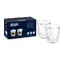 DeLonghi DLSC311 Cappuccino-Gläser / 2 Stück / 270 ml / Thermosgläser / Borosilikatglas