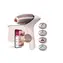 Philips Lumea BRI977/00 rosa-weiß / IPL-Epilierer / Anzahl der Blitze: 450.000 / 4 Aufsätze