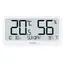 TechnoLine WS 9455 weiß / Temperatur / Luftfeuchtigkeit / Uhr / 1x CR2032