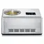 Severin EZ 7406 silber / Eismaschine mit Kompressor / 180 W / 2 l / Warm- und Kaltfunktion