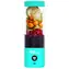 FitStream Pro blau / Tragbarer Mixer / 7,4 W / 0,38 l / 2000 mAh Akku