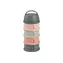 Beaba Set Milchpulver/Snackbecher grau/rosa