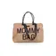 Childhome Wickeltasche Mommy Bag Raffia Look / 55 x 30 x 40 cm / Tragkraft 5 kg