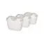 Lauben Wasserfilter 3er-Set / Filter für Filterkannen / Kompatibel mit Lauben Glas-Wasserfilterkanne 32 gW / 25 gW