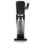 SodaStream Art schwarz / Wassersprudler / BPA-frei / 1x 1 L Flasche / 1x CO2-Gas