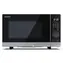 Sharp YC-PG204AE-S silber / Mikrowelle / Grill / 700W / 20L 