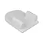 KikkaBoo Lagerungspolster aus Memory-Schaum-Keil Airknit Grey / ab Geburt 