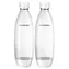 SodaStream Fuse 1l weiß 2 Stück / Flasche für SodaStream