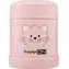 FreeON Thermoskanne für Lebensmittel, Edelstahl, 350 ml - Rosa 