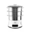 TEFAL Deluxe XL VC502D10 weiß / Dampfgarer / 900 W / 9 l / 3 Behälter 