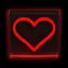 2Kids Toys LED NEON LICHT Lampe Herz rot