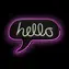 2Kids Toys LED NEON LICHT Lampe hallo