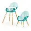 ECOTOYS 2-in-1 Hochstuhl blau / ab 6 Monaten